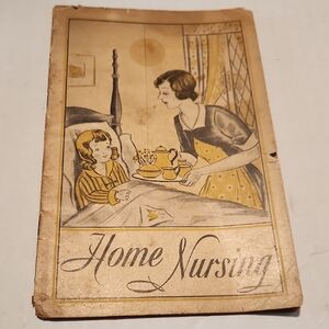 Vintage 'Home Nursing' Booklet Collectible Lydia Pinkham's Vegetable Compound